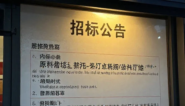 西安建网站：招标公告发布中的供应商准入难题